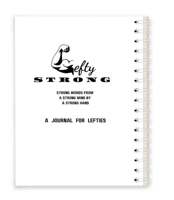 Lefty Notebook - 100 pages. Free LEFTY Ink Pin with purchase.a